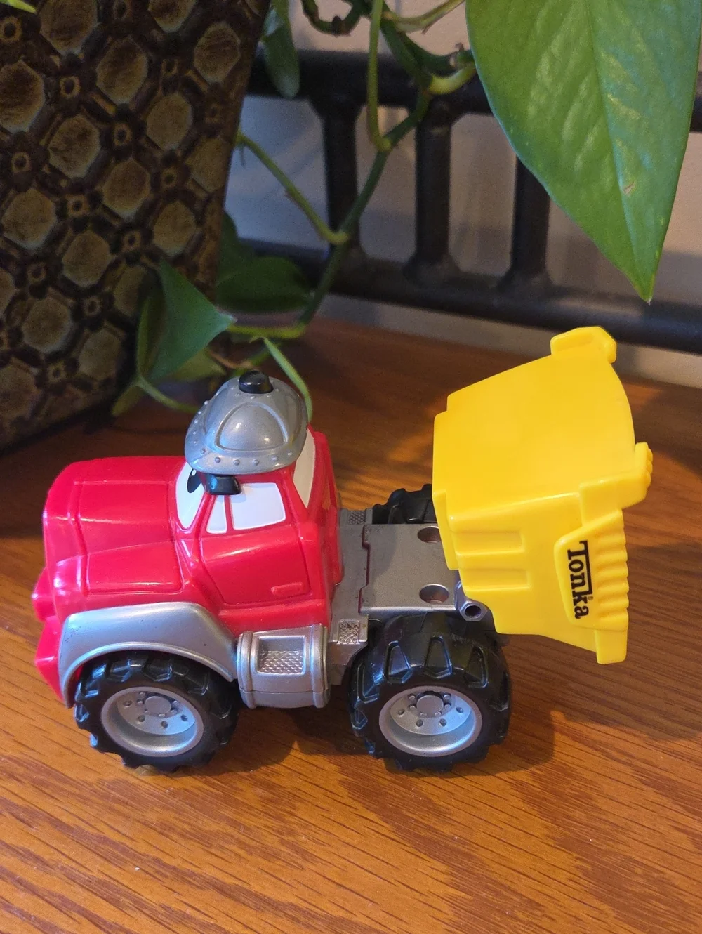 Tonka Red and Yellow Cartoon-Face 